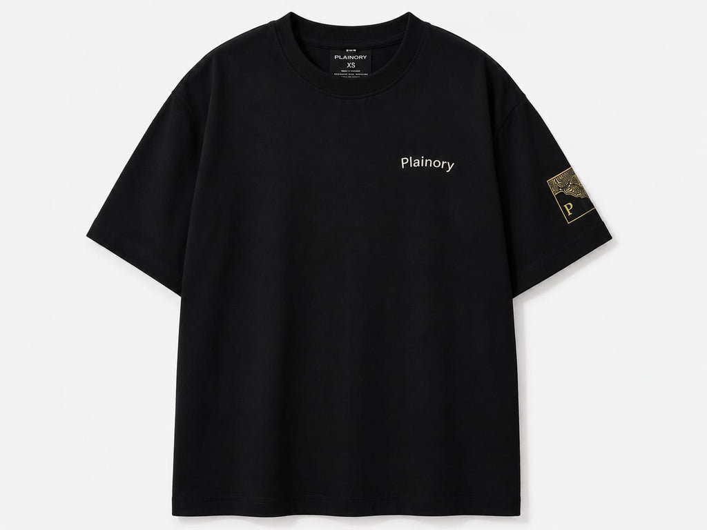 Plainory "Dil Se DELHI" Red Fort Streetwear Tee