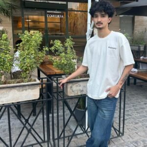 Plainory Off White Oversized T-Shirt